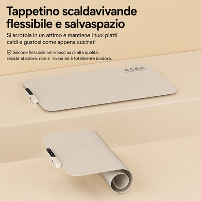Novità in Casa - Tappetino Scaldavivande Arrotolabile